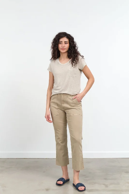 Easy Army Trouser in Khaki Trousers Cargo pockets