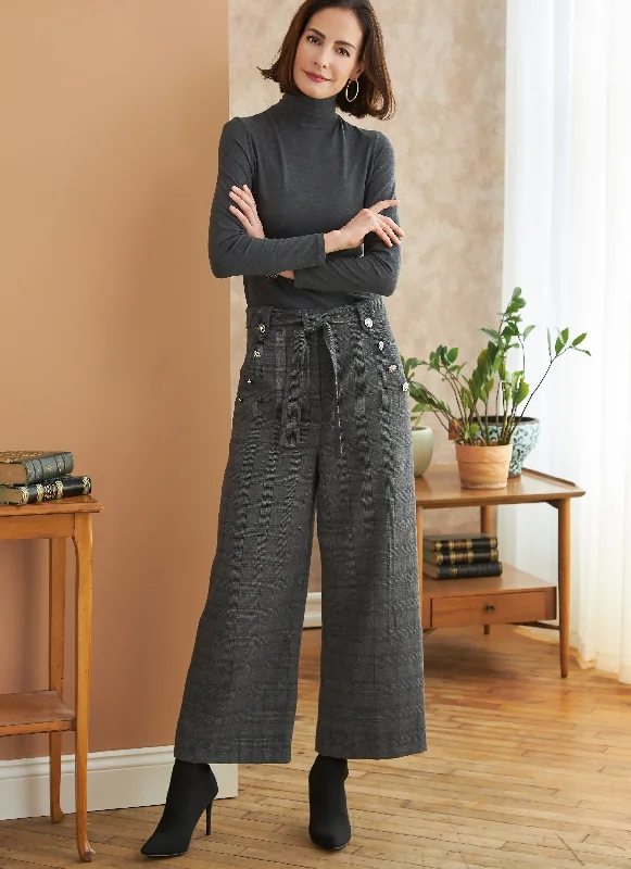 Butterick Trousers B6715 Trousers Harem Relaxed Fit