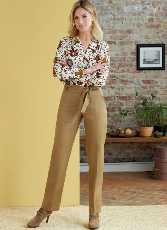 Butterick Trousers B6864 Trousers Denim Blue