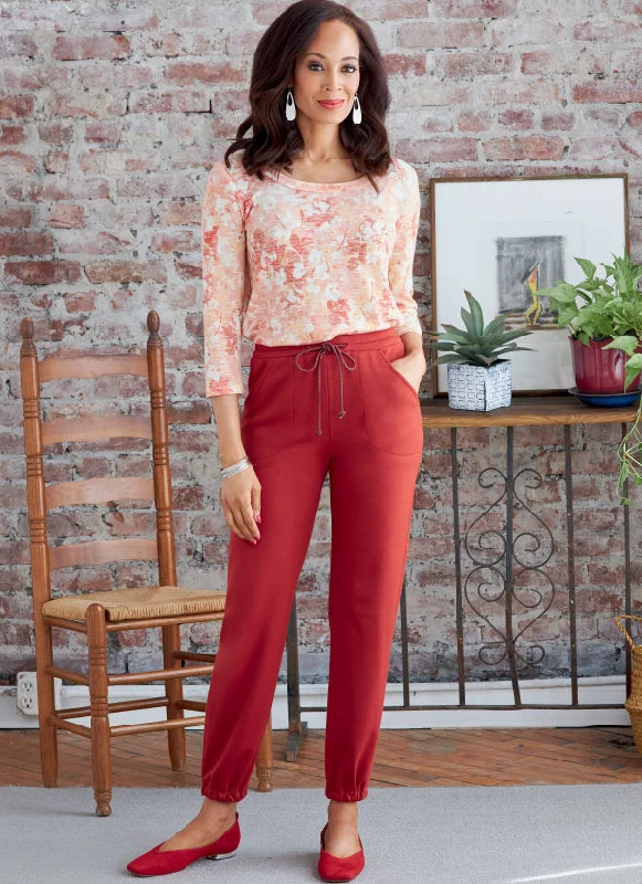 Butterick Trousers B6865 Trousers Velvet Soft