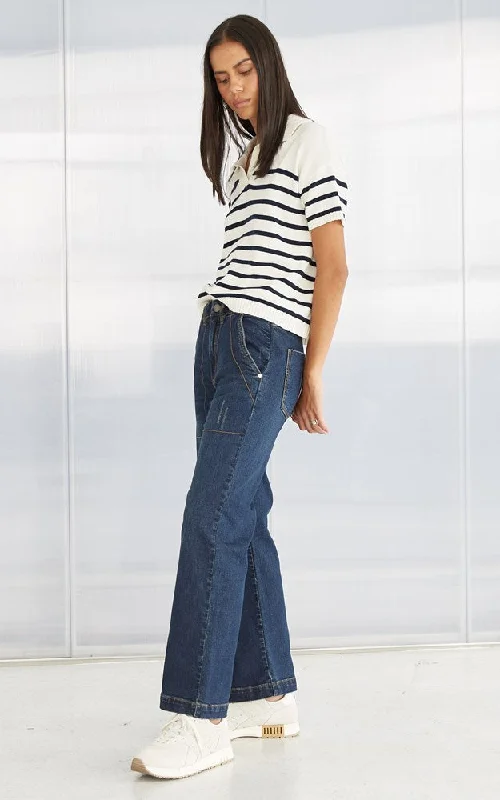 Cody Kick Flare Astro Trousers Trousers Prom Sequined