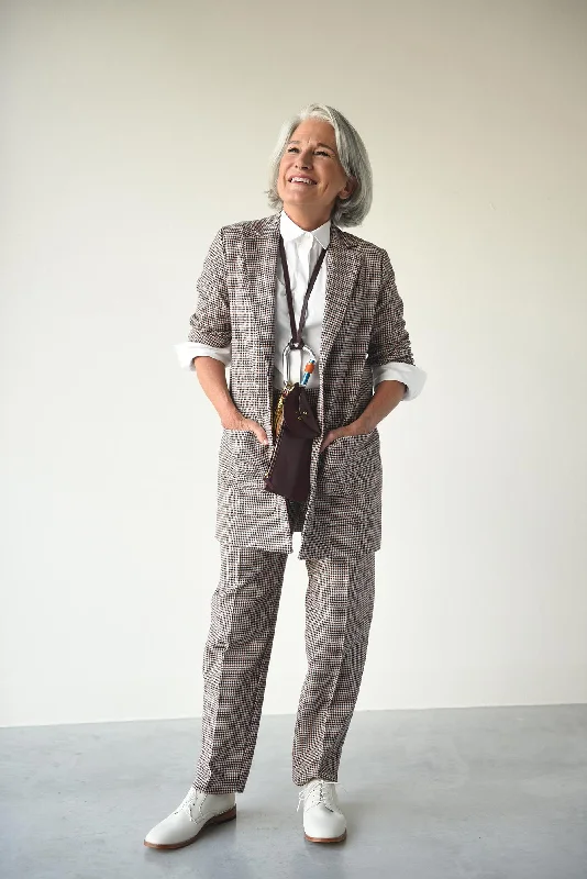 Fibre Mood Billie Trousers Wide Leg Loose Fit Mid Waist