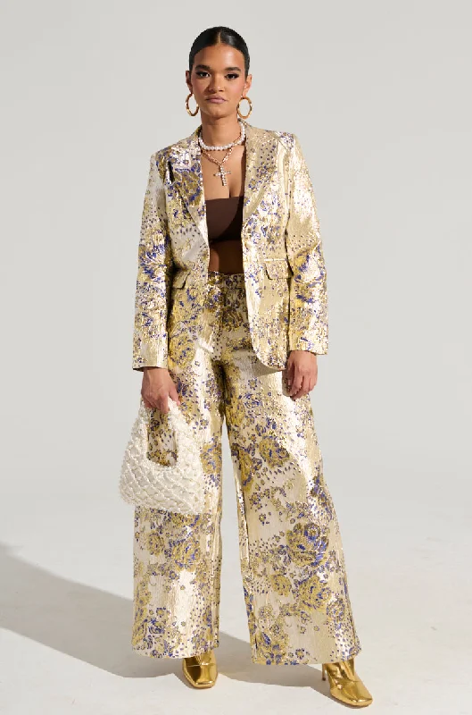 GOLDIE BROCADE TROUSER Trousers Recommended Stylist