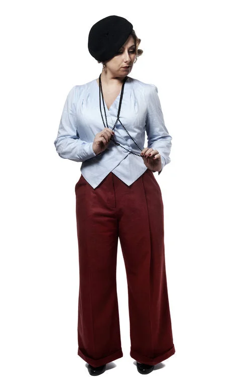 How to Do Fashion No. 14 Madrid Trousers Trousers Wedding White