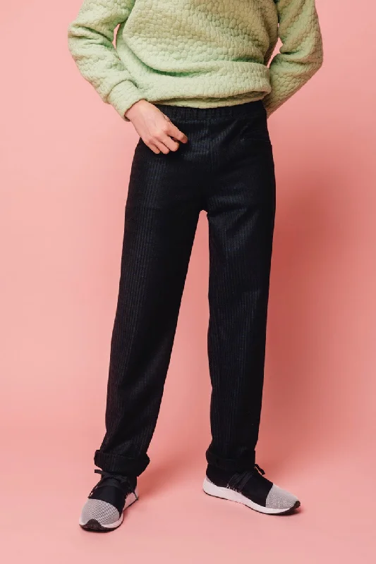Melilot Unisex Huy Trousers Trousers High Rise Slim Fit