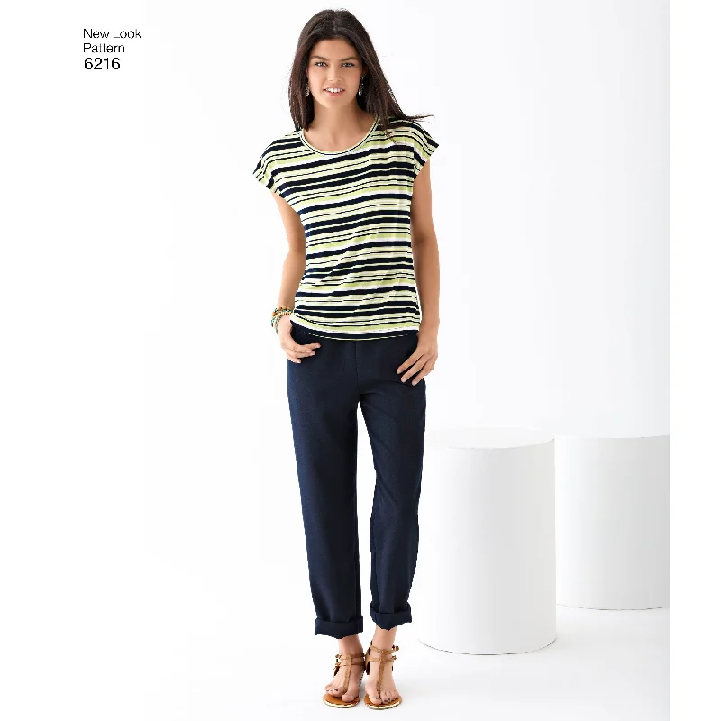 New Look Top and Trousers N6216 Trousers Leisure Comfortable