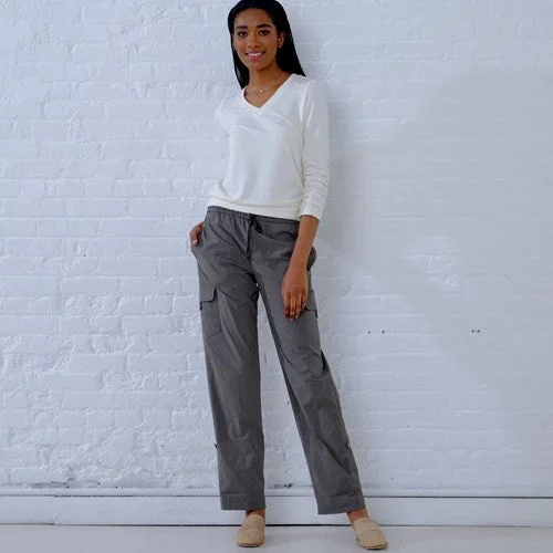 New Look Trousers and Top N6644 Trousers Palazzo Wide Leg