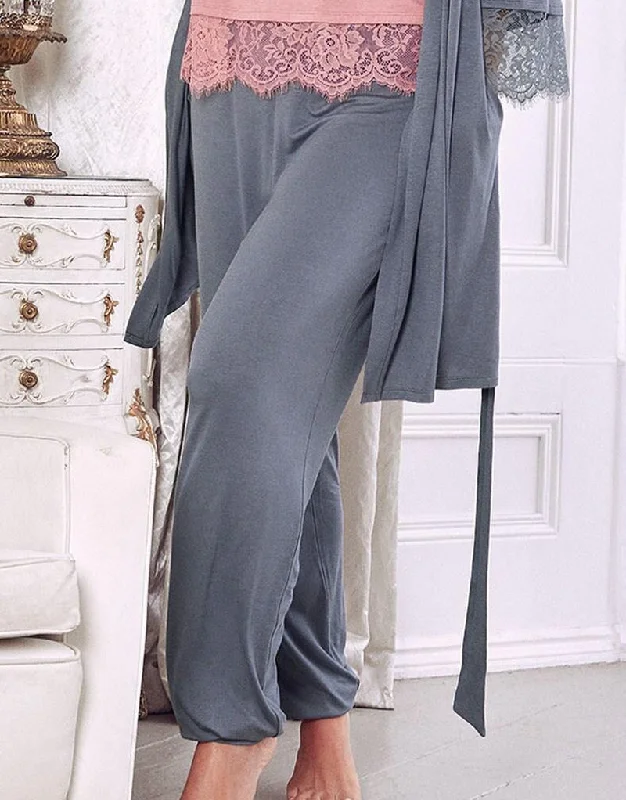 Pour Moi Sofa Love Foldover Cuffed Trousers Titanium Trousers Essential Wardrobe