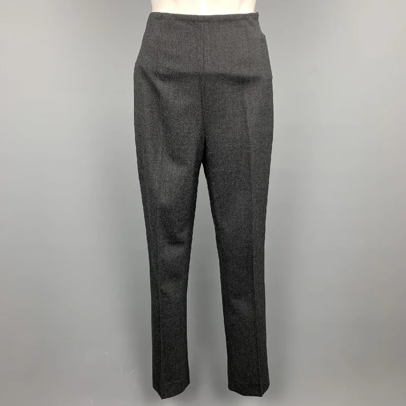 RALPH LAUREN Black Label Size 2 Charcoal Wool Dress Pants Trousers New Arrival