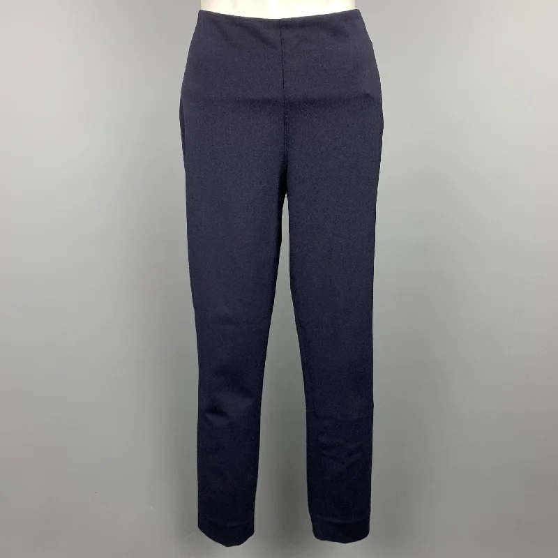 RALPH LAUREN Black Label Size 2 Navy Wool Blend Dress Pants Trousers Business Professional RALPH LAUREN Black Label Size 2 Navy Wool Blend Dress Pants Trousers Business Professional
