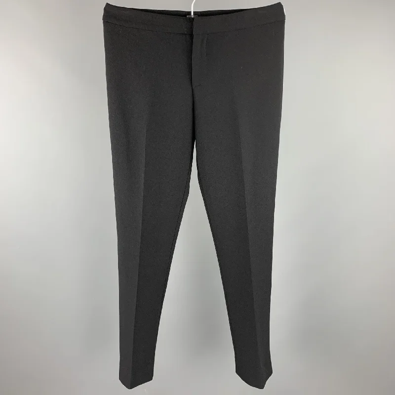 RALPH LAUREN COLLECTION Size 6 Black Straight Leg Dress Pants Trousers practical durable RALPH LAUREN COLLECTION Size 6 Black Straight Leg Dress Pants Trousers practical durable