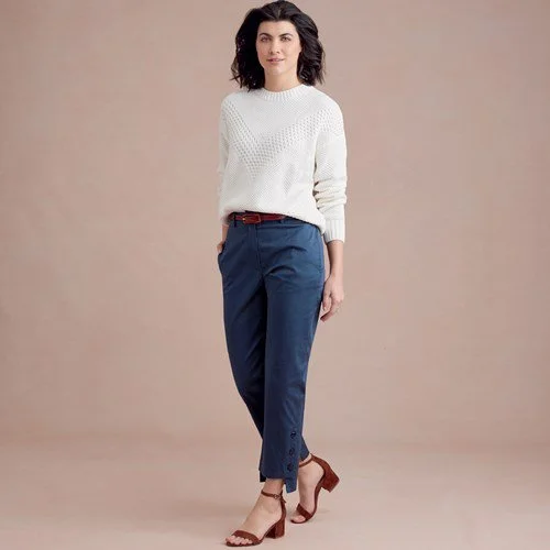 Simplicity Trousers S8957 Trousers Elastic Waist Soft