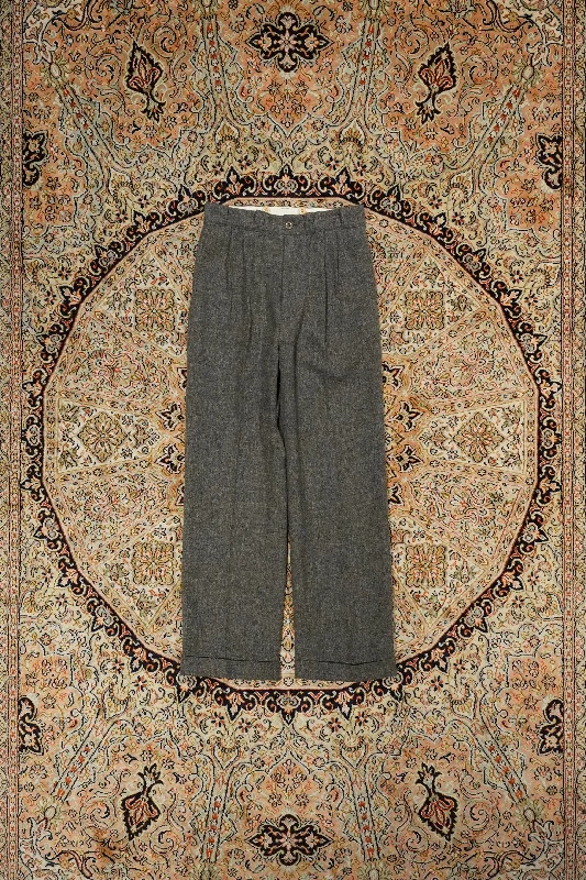 WORK TROUSERS (MELANGE GRAY) Trousers Canvas Durable